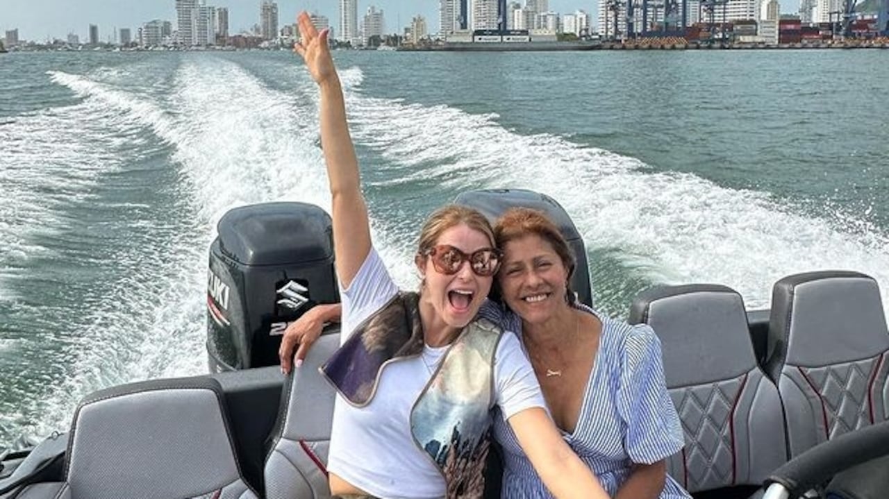 Cristina Hurtado celebrando el cumpleaños de su mamá
Instagram @crisshurtado