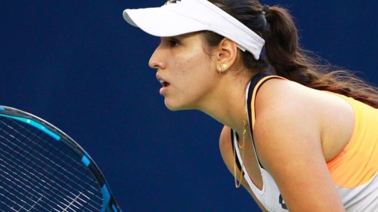 Osorio actualmente es la tenista número 44 del ranking mundial