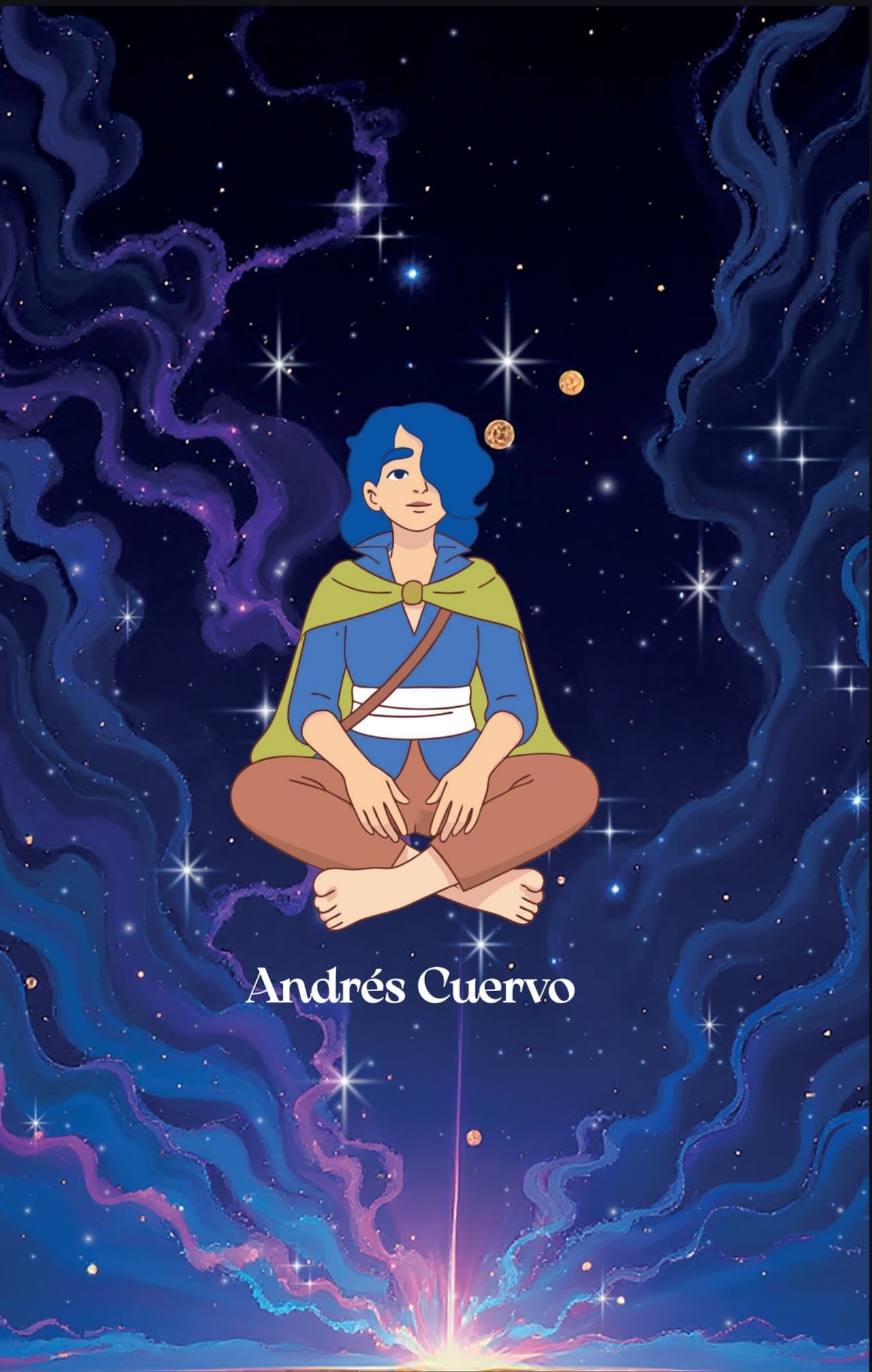 libro de cuentos Apolo del Cosmos