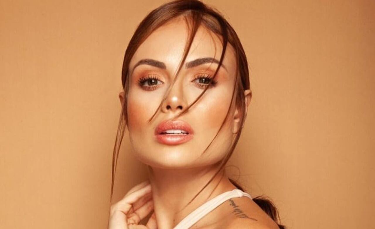 Presentadora y modelo Sara Uribe