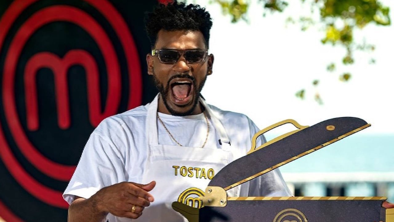 Tostao, rapero y participante de Masterchef Celebrity.