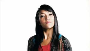 Farina, cantante de música urbana en su participación en "Tres milagros".