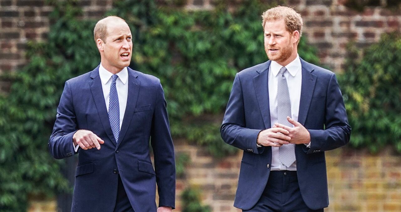 William y Harry eran muy unidos, hasta que el menor de los hermanos se casó con Meghan Markle.