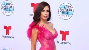 HOLLYWOOD, CALIFORNIA - OCTOBER 17: Jessica Cediel arrives at the 2019 Latin American Music Awards at Dolby Theatre on October 17, 2019 in Hollywood, California. (Photo by Joe Scarnici/FilmMagic)
