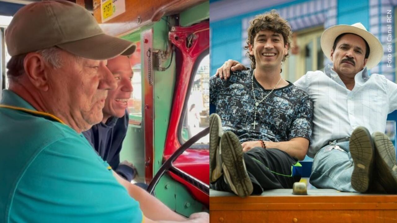 Él es Lucho, el verdadero tío de Rigoberto Urán que se ha ganado el cariño de los televidentes en la novela