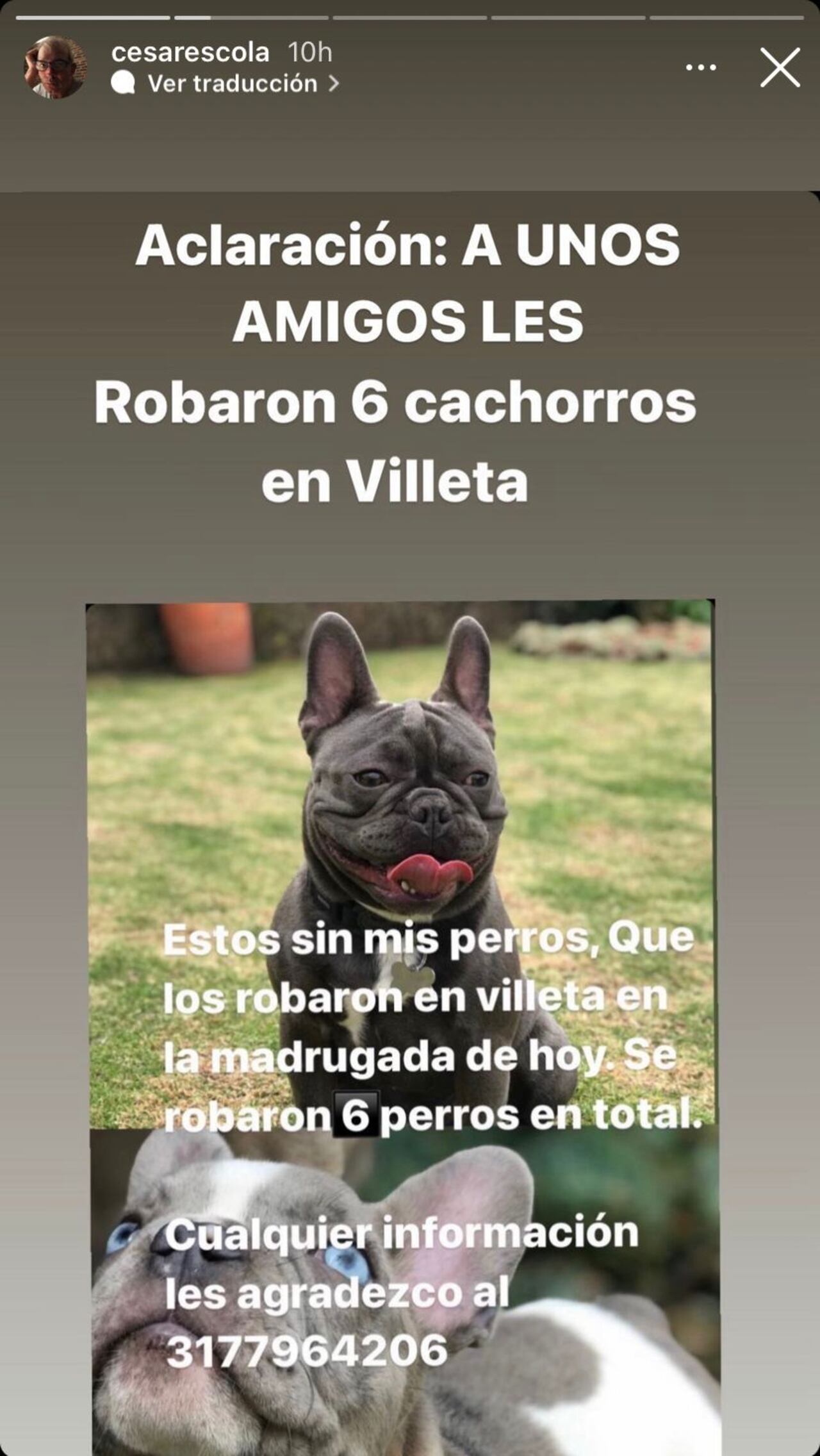 César Escola Yo me llamo