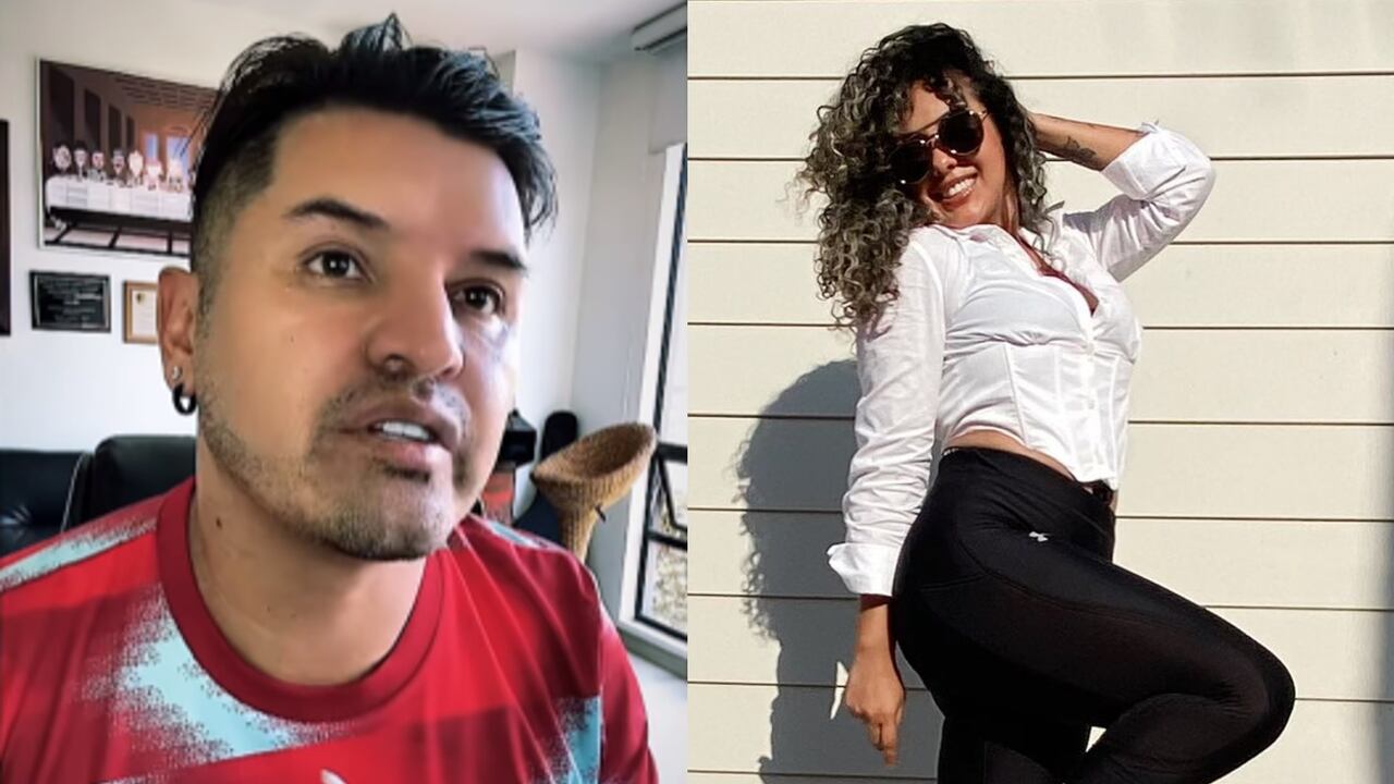 Gerly Hassam y su exesposa Tatiana Orozco ha tenido cruces de publicaciones luego de su separación.