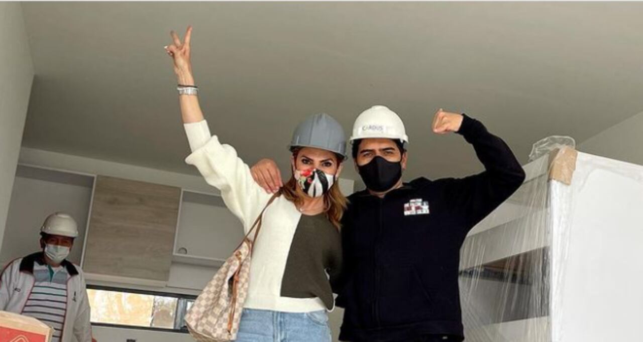 Ana Karina y su nueva casa