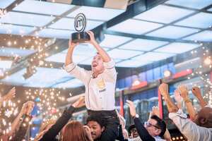Ramiro Meneses, ganador de Masterchef Celebtity. Foto: Cortesía RCN