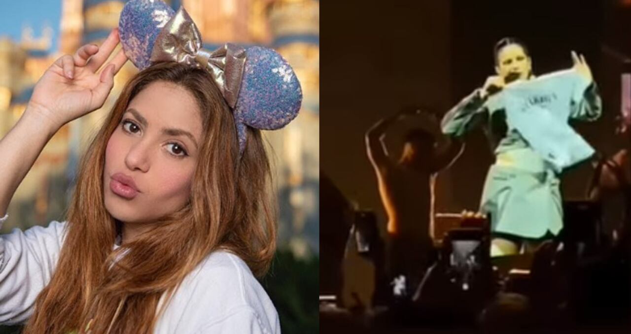 Shakira y Rosalía - Fotos tomada de Instagram @shakira