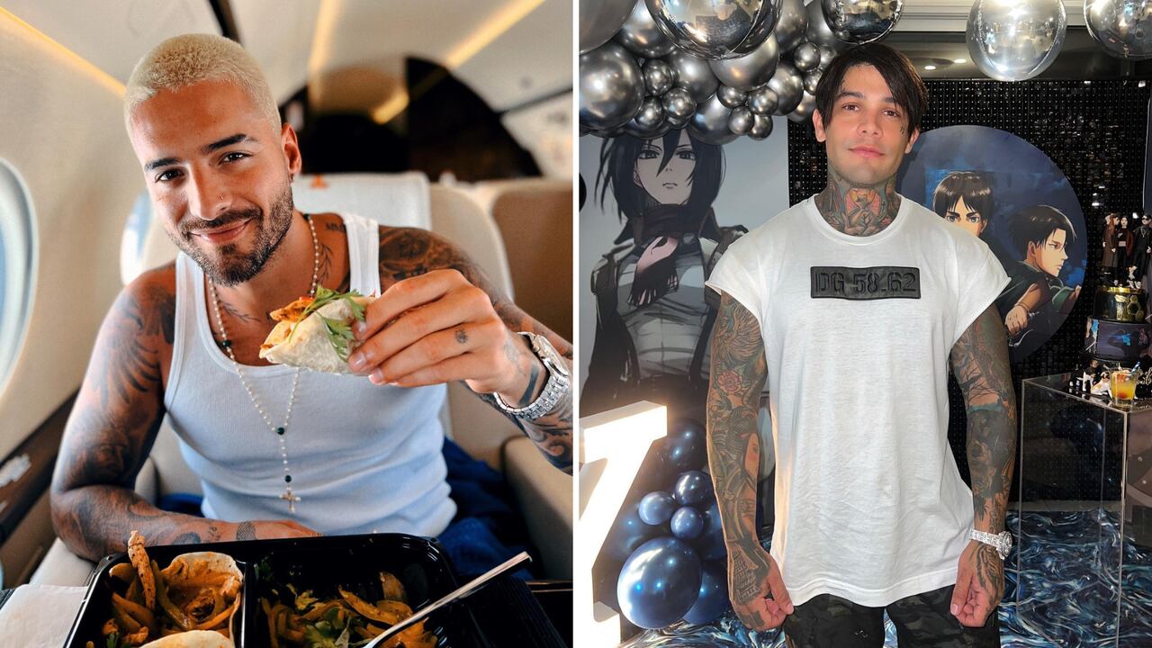 Maluma y Yeferson Cossio