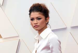 HOLLYWOOD, CALIFORNIA - MARCH 27: Zendaya attends the 94th Annual Academy Awards at Hollywood and Highland on March 27, 2022 in Hollywood, California. (Photo by David Livingston/Getty Images)