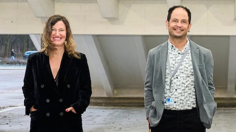 Clare Weiskopf y Nicolas van Hemelryck, directores de la película Alis