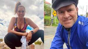 Los periodistas Mónica Rodríguez y Ricardo Henao.