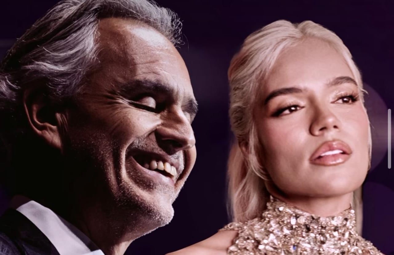 Karol G participará en el nuevo proyecto de Andrea Bocelli