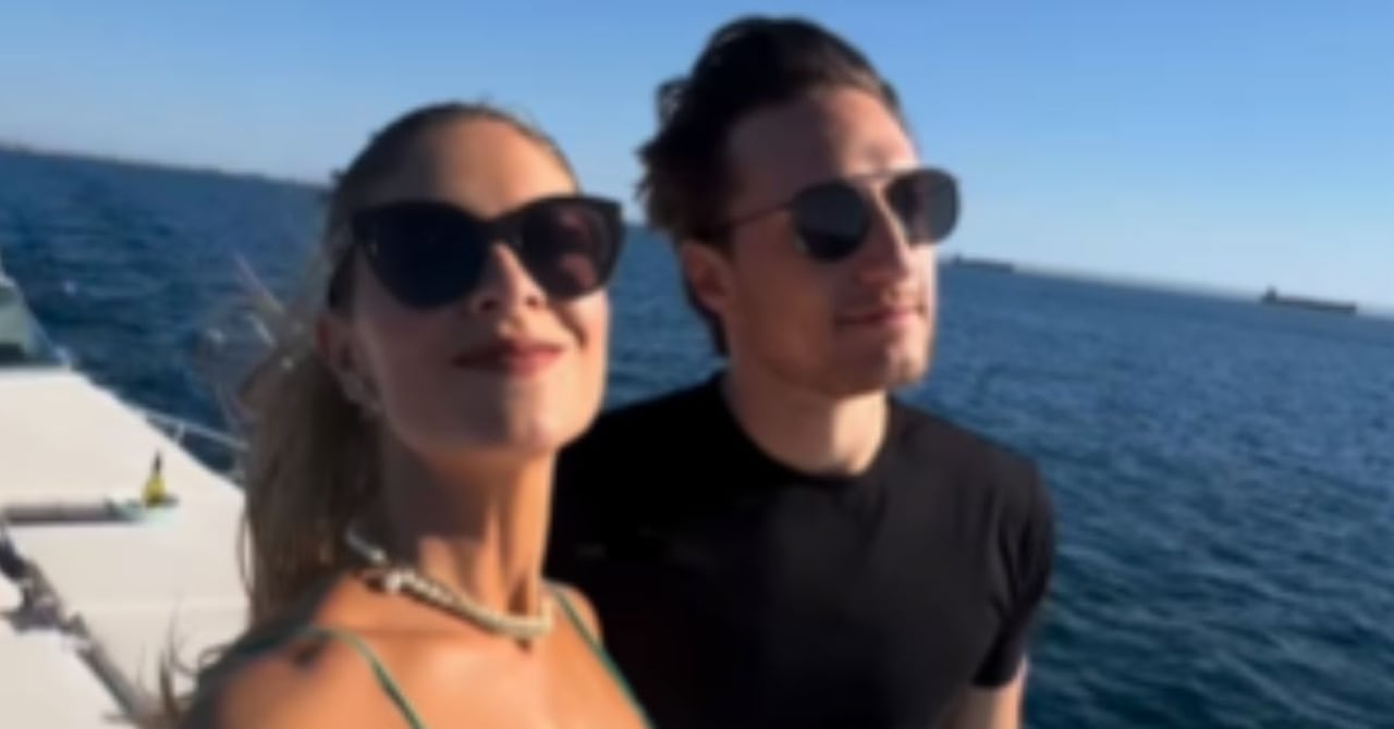 Laura Tobón y Álvaro Rodríguez se fueron de viaje, pero una actitud del empresario no gustó en redes