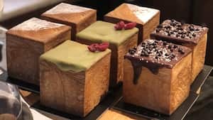 Croissant en cubo se vende en Londres