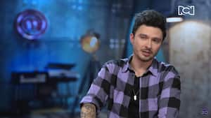 Diego Sáenz conmovió a los televidentes y jurados por sus palabras de despedida.