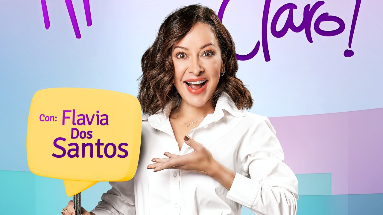 La terapeuta ahora será la nueva anfitriona del show Hablando claro con Flavia Dos Santos. Foto: Cortesía RCN.