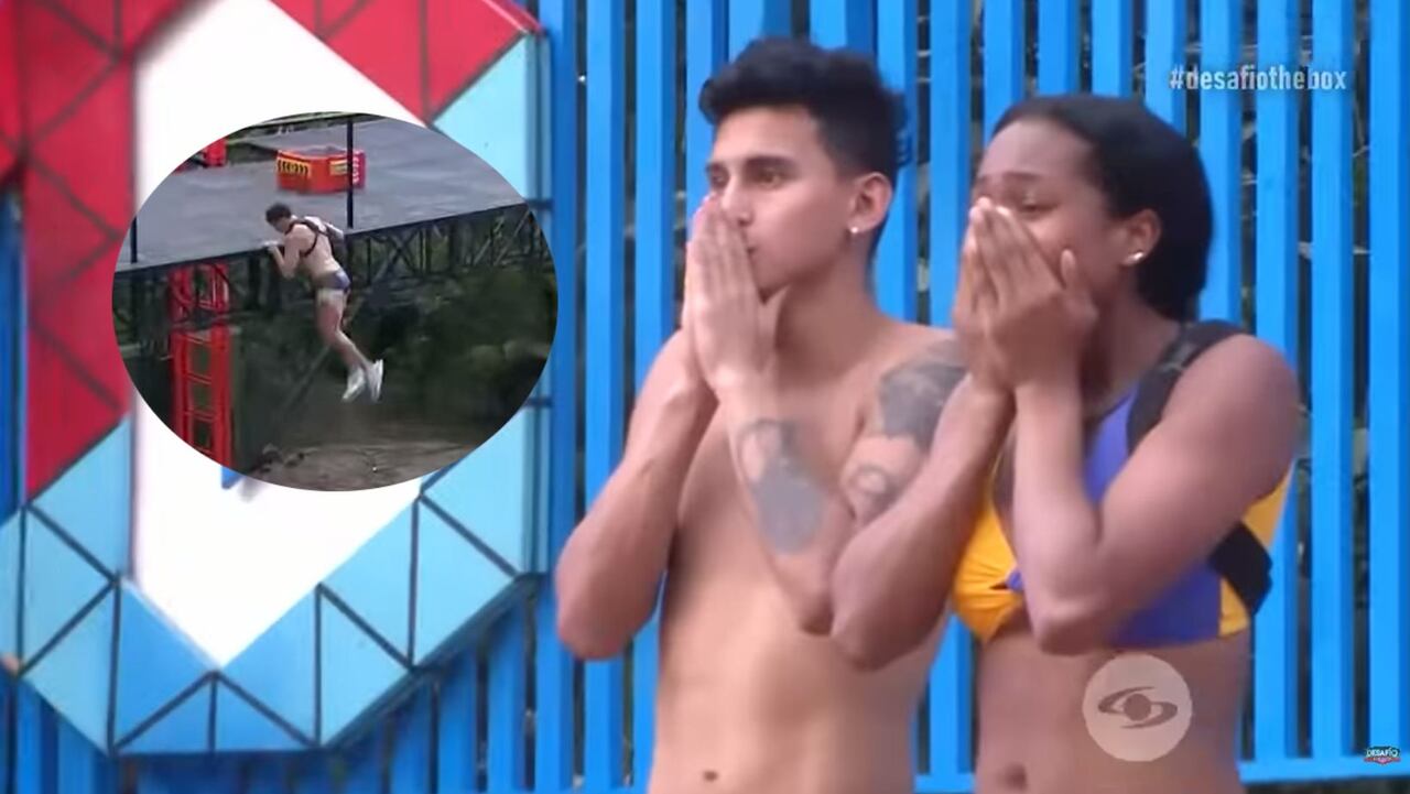 "Dios mio": Así fue la impresionante caída de Bodgan en 'El Desafío'