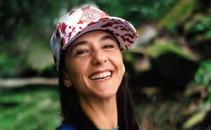 Branca Franco, la única montañista en "Andes extremo".