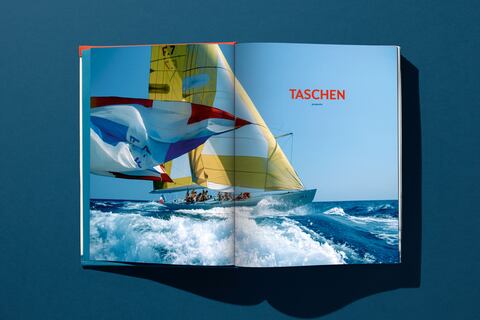 TASCHEN y Louis Vuitton se complacen en anunciar su colaboración en el lanzamiento de tres publicaciones exclusivas que celebran el legado de
la America's Cup