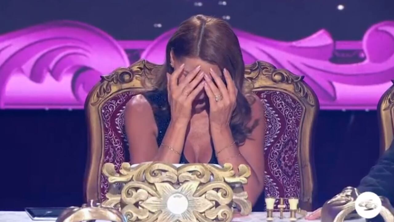 Preocupada, así se mostró Amparo Grisales con imitador de Alejandro Fernández en ‘Yo me llamo’
