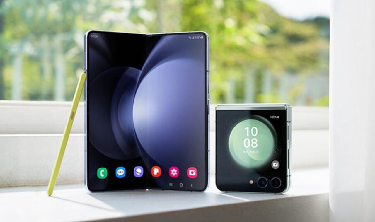 Samsung presentó en Colombia su generación de plegables Galaxy: Galaxy Z Fold5 y Galaxy Z Flip5.