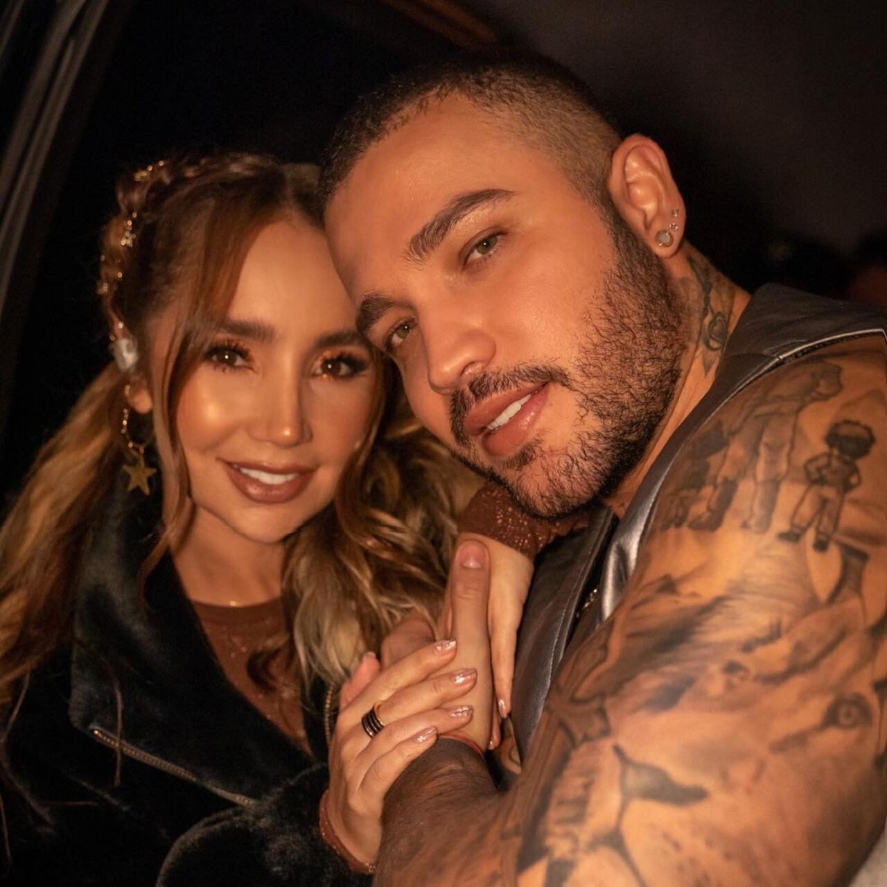 Paola Jara y Jessi Uribe, en pleno romance