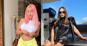 Yina Calderón y Andrea Valdiri - Foto tomada de Instagram @andreavaldirisos - @oficialdjyinacalderon