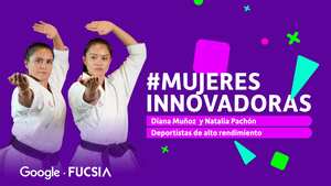 Diana Muñoz y Natalia Pachón, karatecas colombianas