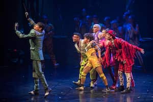 Escena de 'Bazzar', show del Cirque du Soleil.