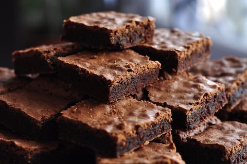 brownies de chocolate