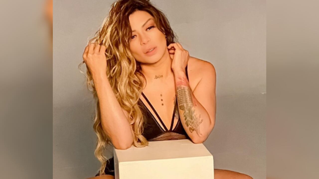 Marbelle cantante en sesión para su Instagram