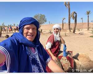 Don Jediondo y Melina Ramírez