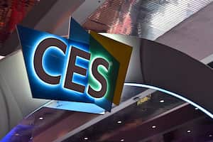 LAS VEGAS, NEVADA - JANUARY 07: The CES logo is displayed during CES 2020 at the Las Vegas Convention Center on January 7, 2020 in Las Vegas, Nevada. CES, the world's largest annual consumer technology trade show, runs through January 10 and features about 4,500 exhibitors showing off their latest products and services to more than 170,000 attendees. (Photo by David Becker/Getty Images)