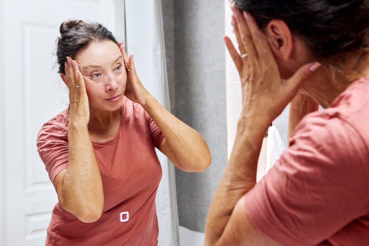 Mujer durante la etapa de menopausia