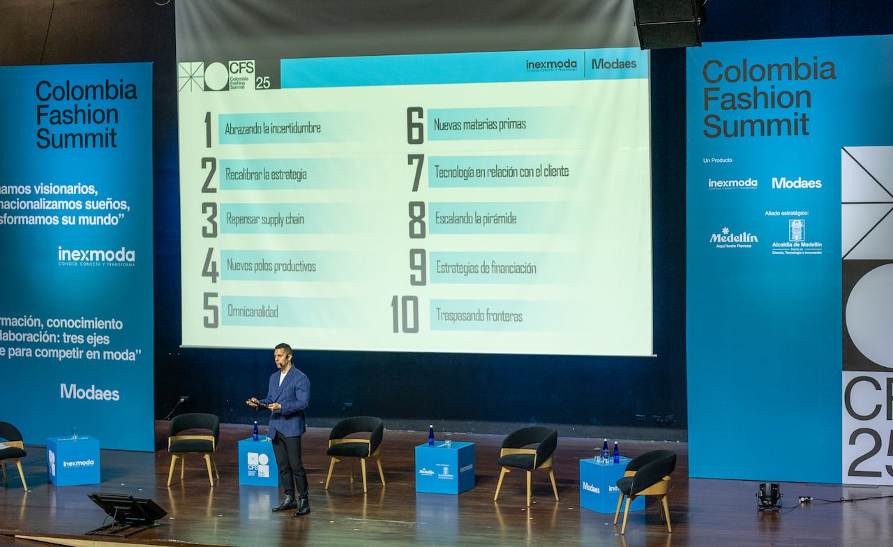 Los 10 impulsores que marcarán el rumbo de la moda global en 2025, explicados por Sebastián Díez, presidente de Inexmoda