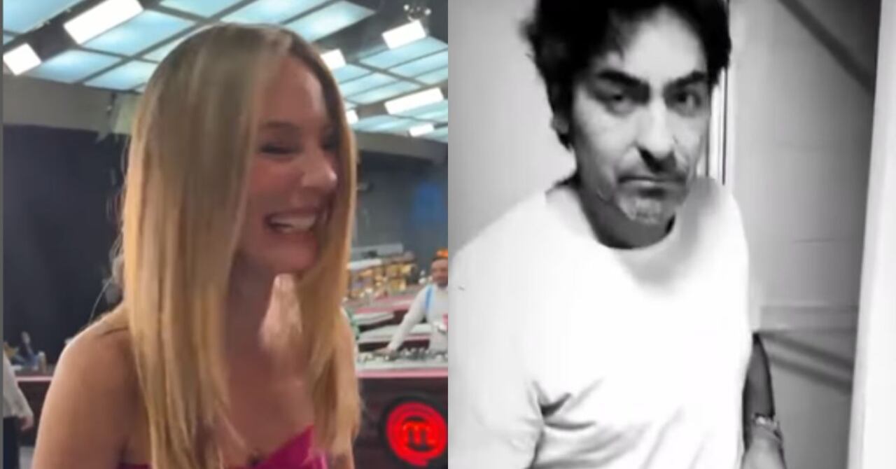 Claudia Bahamón mostró a Chris Carpentier sin ropa en grabaciones de MasterChef