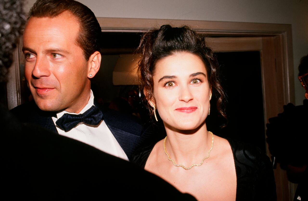 Bruce Willis y Demi Moore.