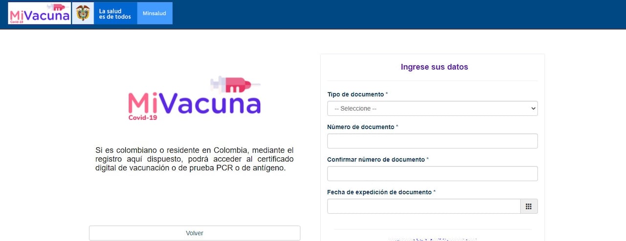 Mi Vacuna captura de pantalla