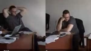 En redes comentan que Poulos se ve “relajado” y “tranquilo”