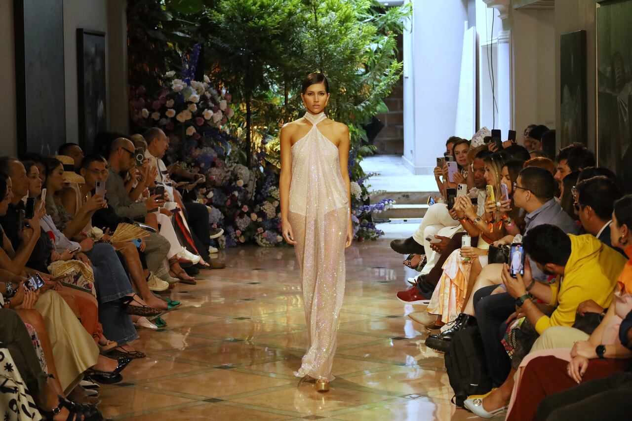 Pasarela para Colombiamoda, colección Malva x Andrés Pajón