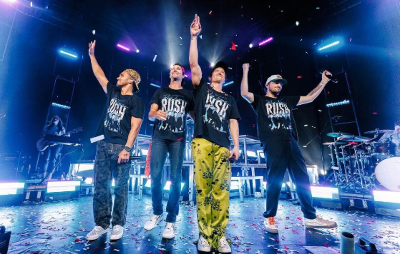 Big Time Rush, banda estaounidense de pop se presentó en el Chamarro City Hall