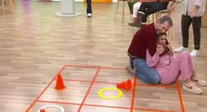 Iván Lalinde le pidió disculpas a su compañera de Día a Día tras en incidente.