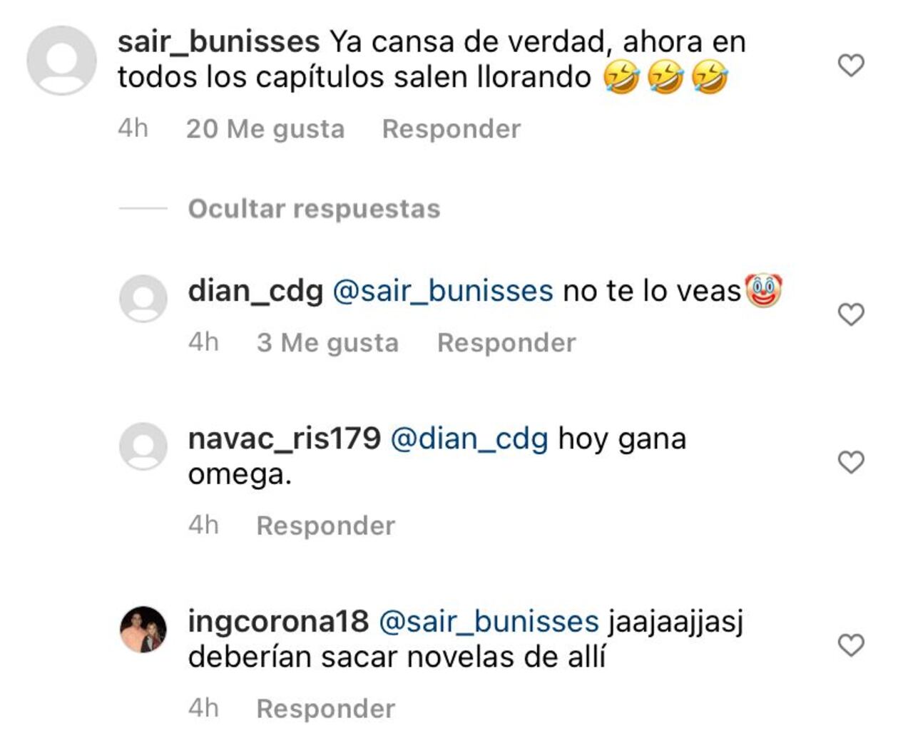 Desafío The box Instagram