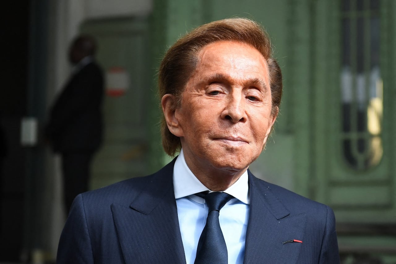 El diseñador de moda italiano Valentino Garavani murió a sus 93 años.