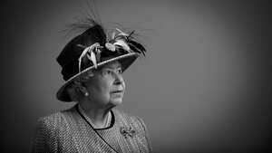 FILE PHOTO: Britain's Queen Elizabeth views the interior of the refurbished East Wing of Somerset House at King's College in London, Britain, February 29, 2012. Eddie Mulholland/Pool via REUTERS/File Photo