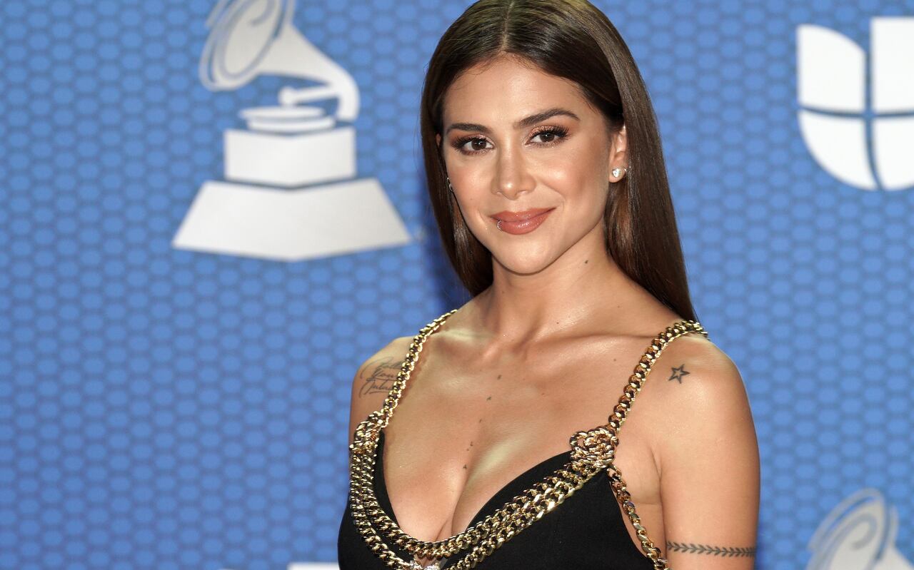 MIAMI, FLORIDA - NOVEMBER 19: Greeicy attends The 21st Annual Latin GRAMMY Awards at American Airlines Arena on November 19, 2020 in Miami, Florida. (Photo by Rodrigo Varela/Getty Images for The Latin Recording Academy)