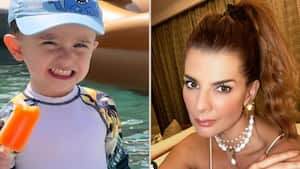 Carolina Cruz y su hijo Salvador
@carolinacruzosorio